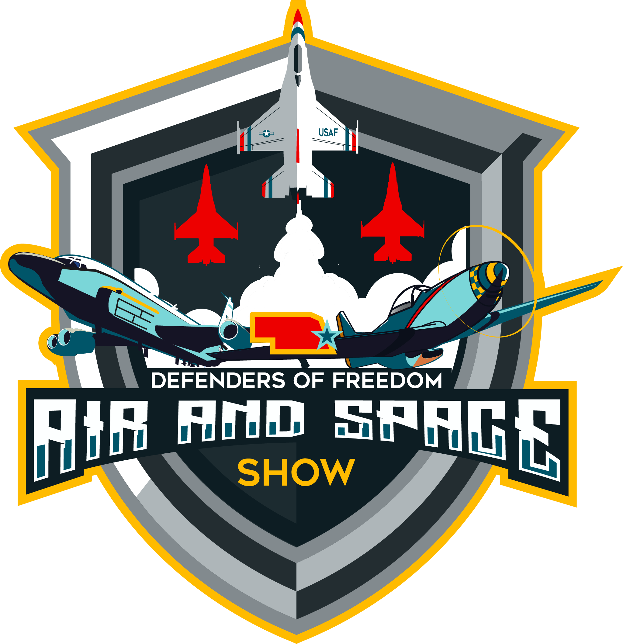 2024 Defenders of Freedom Air and Space Show graphic